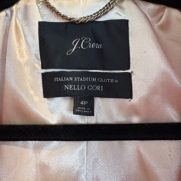 Women's JCrew Stadium Cloth Coat - Picture 6 of 7